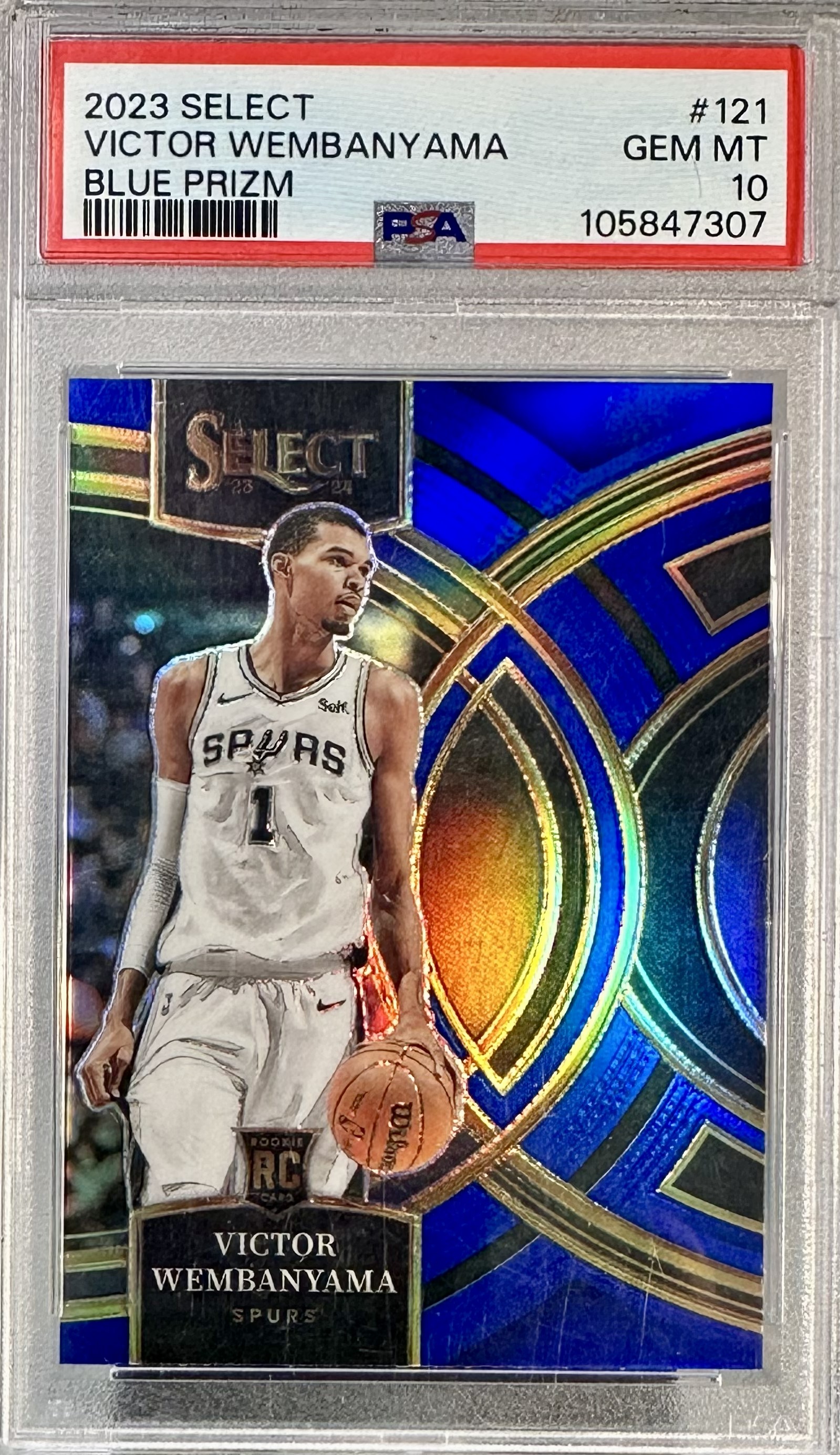 2023 Select Victor Wembanyama RC PSA 10